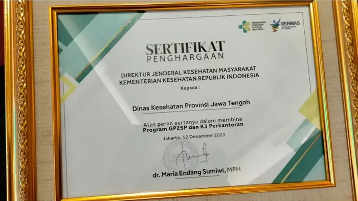 Penghargaan GP2SP di Jakarta 1